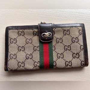 Gucci Vintage Full Size Wallet